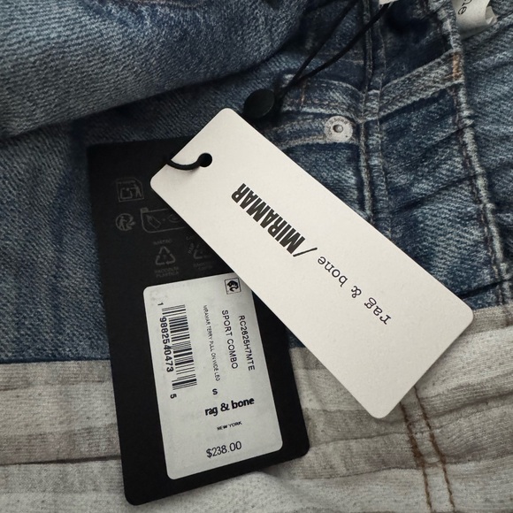 rag & bone Miramar Wide-Leg Cotton Terry Pants - Picture 7 of 7